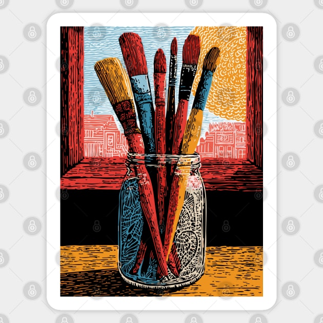 Illustrator's Art Markers | A Designer's Toolkit Sticker by TuncGK